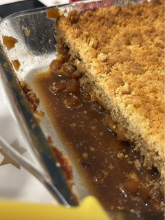 Una foto de Crumble Manzana