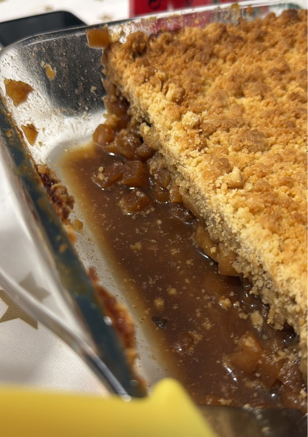 Una foto de Crumble Manzana