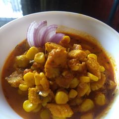 A picture of Baby corn and sweet corn masala.