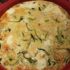 A picture of Keto Spiralized Zucchini Quiche.