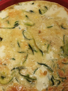 A picture of Keto Spiralized Zucchini Quiche.