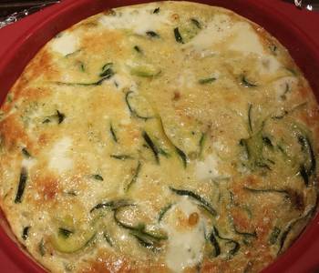 Unique Cuisine Keto Spiralized Zucchini Quiche Very Delicious