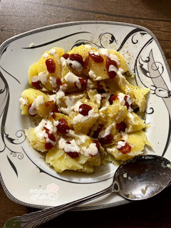 عکسی از دستور میان وعده ورزشکاری