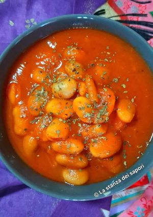 Foto di Fagioli Bianchi di Spagna al Pomodoro 🍅 🫘