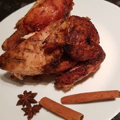A picture of Masala Roasted Chicken.