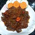 Sate goreng pedas