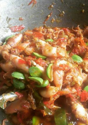 Foto resep Cumi Pete Pedas