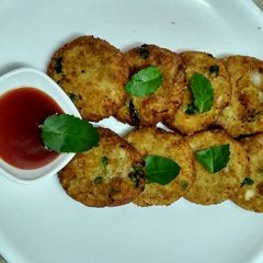 A picture of Soya kababs.