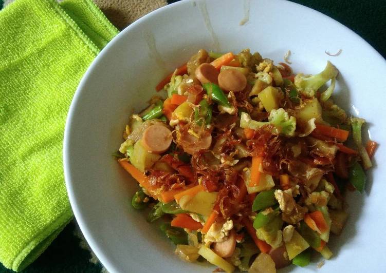 Bumbu meracik Tumis Buncis Wortel Brokoli yang mudah