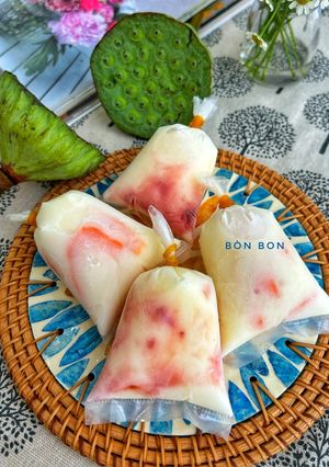 Hình của món Sữa Chua Túi Mít - Sữa Chua Đá Bịch Tuổi Thơ.