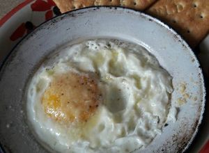 Una foto de Huevo al plato