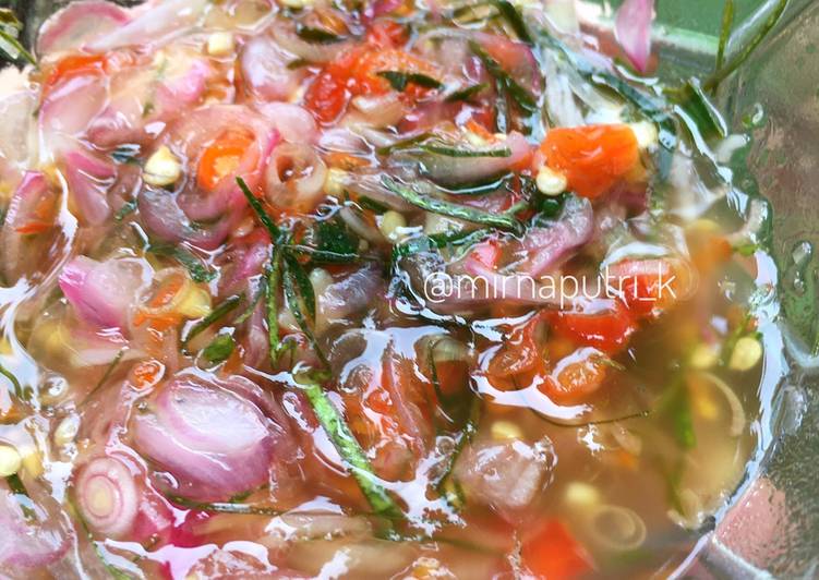 How to Make Yummy Sambal MATAH Bali