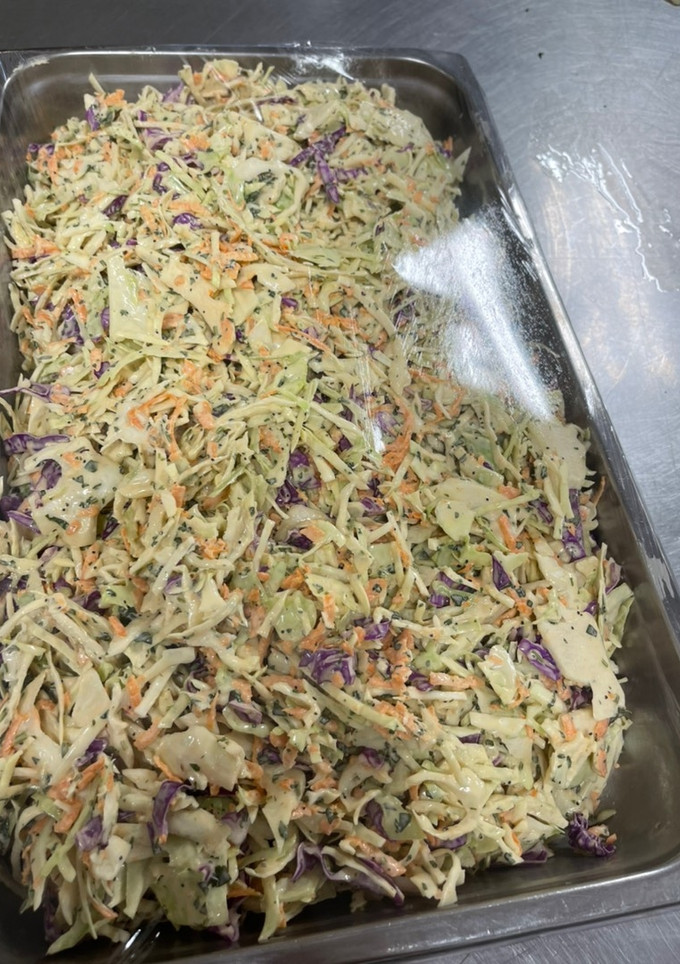 Una foto de Cole slaw