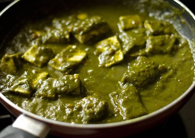 Get Inspiration of Yummy and tasty palak paneer at home..