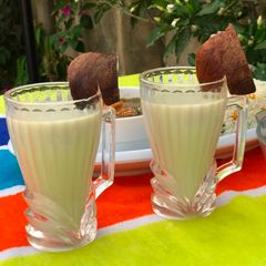A picture of Sweet potato&coconut juice.