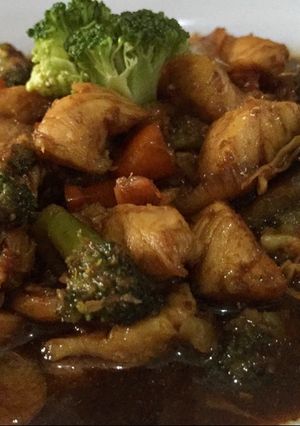 Foto resep Ayam cah brokoli saus teriyaki
