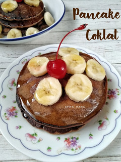 Foto resep Pancake Coklat #week1