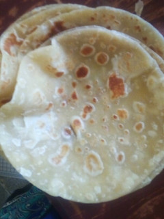 A picture of Soft chapati# authormarathon#.
