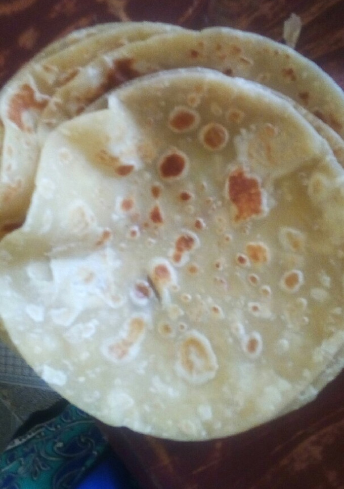 A picture of Soft chapati# authormarathon#.