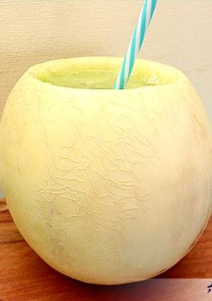 Una foto de Melón con Vino