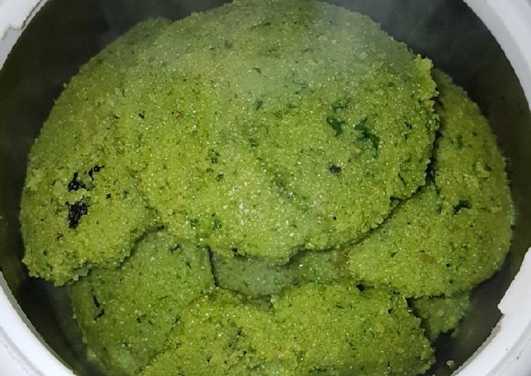 Recipe of Favorite Spinach idlies