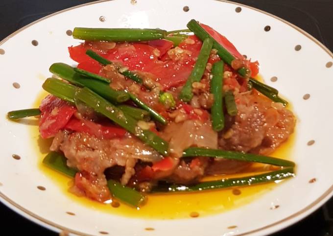 Resep Dendeng lambok cabe merah (basah) yang Enak Banget