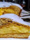 TARTA🥧PASTICCIOTTO, con Crema Pastelera...!☕