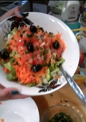 Una foto de Ensalada mixta