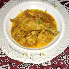 Spicy chiken karahi A picture of Spicy chiken karahi.