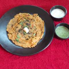 अचारी लच्छा पराठा(achari lachha paratha recipe in hindi)-レシピのメイン写真