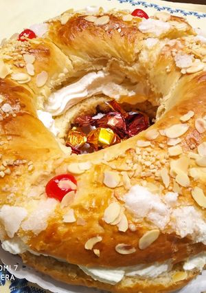 Una foto de Roscón de Reyes en panificadora de Lidl