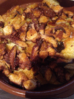 Una foto de Pulpo a la gallega