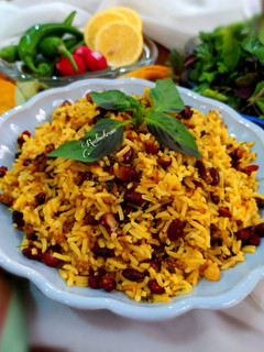 عکسی از دستور پلو مکزیکی با گوشت چرخ کرده