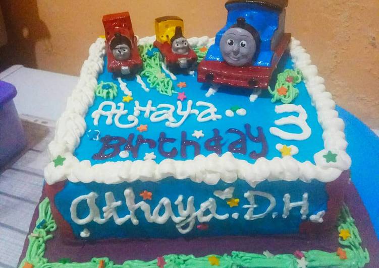 Cara Memasak Base cake ultah 3telur istimewa