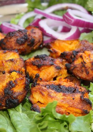A picture of Chicken Tikka.