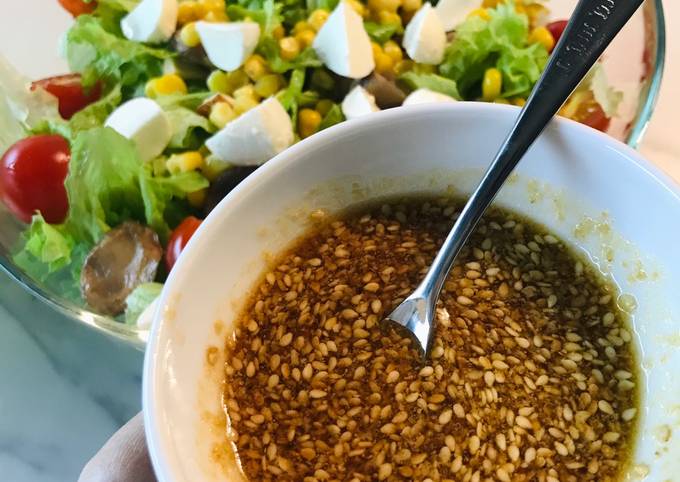 Японская заправка для салата