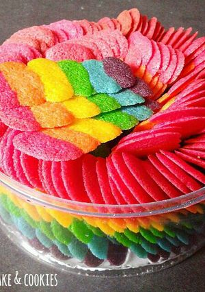 Foto resep Lidah Kucing Rainbow