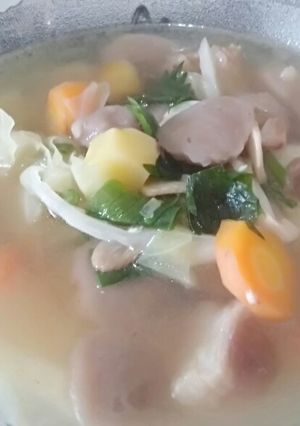Foto resep Sup baso enak