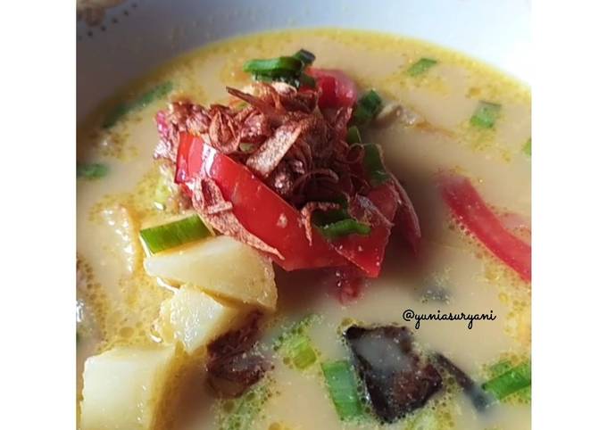 103. Soto Daging Paru Kuah Susu
