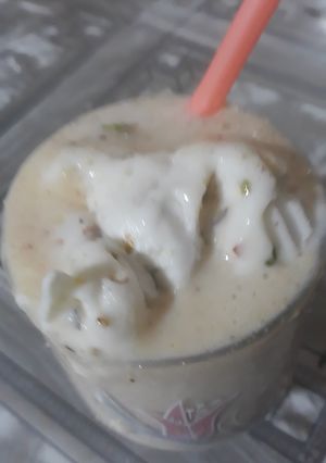 عکسی از دستور شیر موز 😋