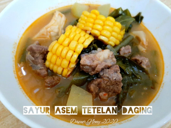 Cara Gampang Membuat Resep Sayur Asem Tetelan Daging yang  Bikin Ketagihan Anti Ribet, Bikin Ngiler