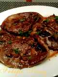 Filetes de cordero al ajillo