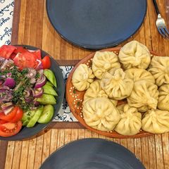A picture of Khinkali.