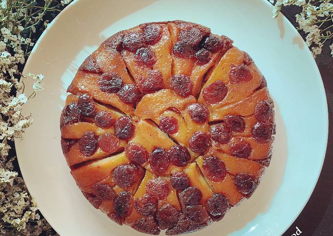 Cake Renverse Aux Poires Et Cranberries Ottolenghi 4passionfood Paques De 4passionfood By Dalila Cookpad