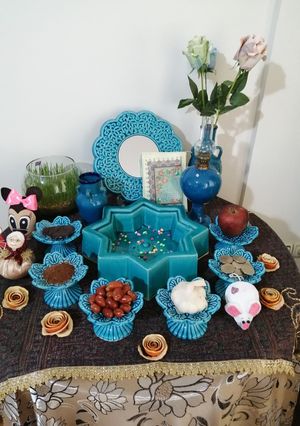 عکسی از دستور سفره هفت سین
