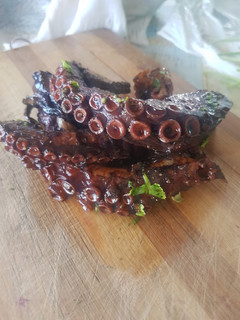 Una foto de Pulpo a la parrilla