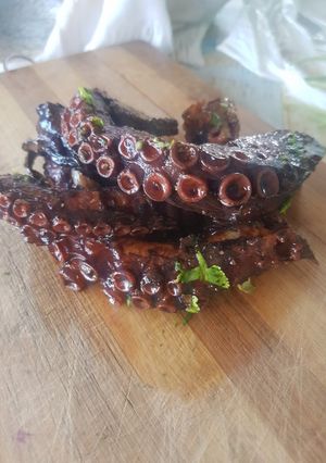 Una foto de Pulpo a la parrilla