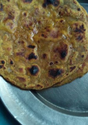A picture of Leftover Dal paratha.