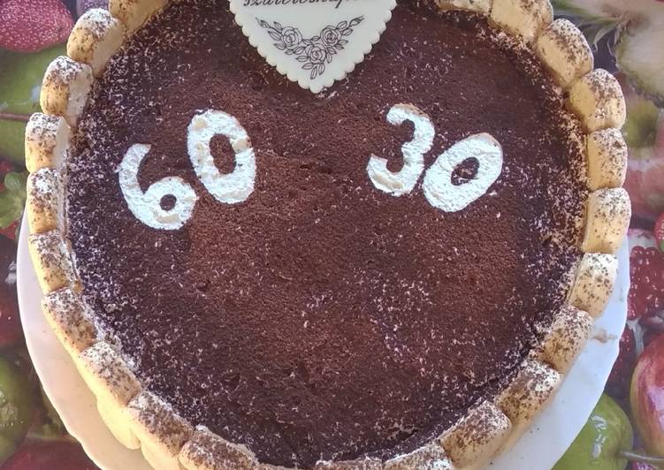 Tiramisu torta tojás nélkül