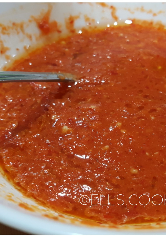 Foto resep Sambal Nasi Ayam Hainan